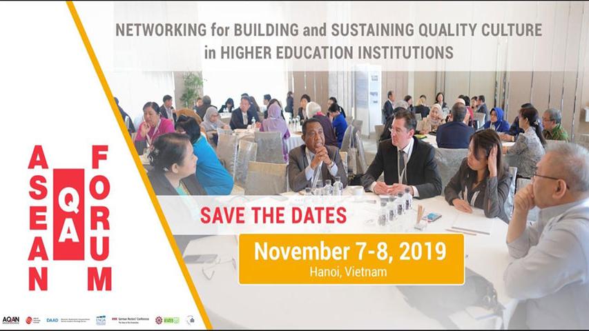 2019 ASEAN QA Forum | November 7-8 | Foreign Trade University, Hanoi, Vietnam