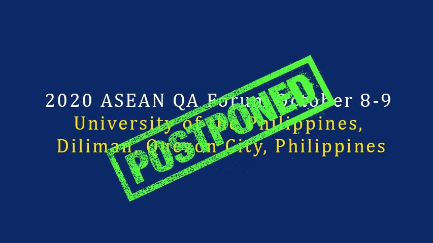 2020 ASEAN QA Forum | October 8-9 | University of the Philippines, Diliman, Quezon City, Philippines